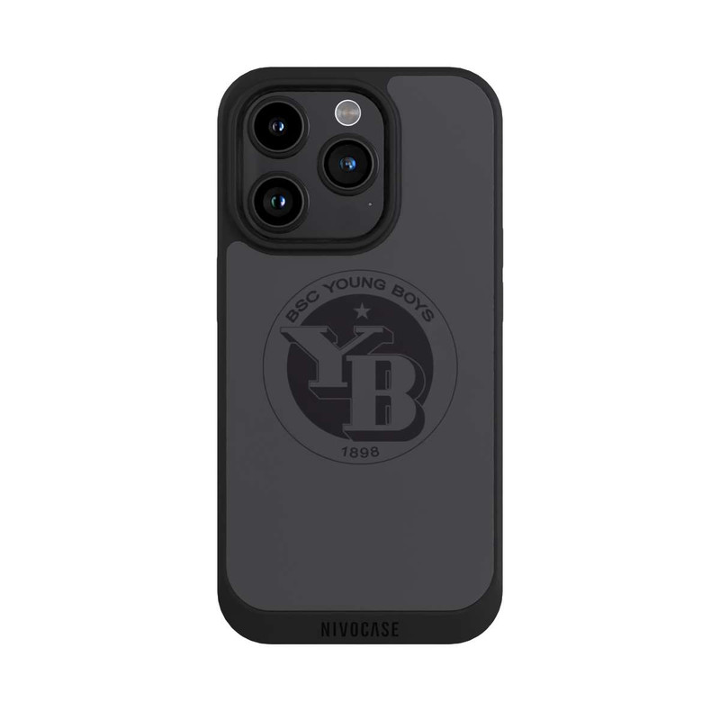iPhone 15 Pro NIVOpure BSC YB Logo Gris