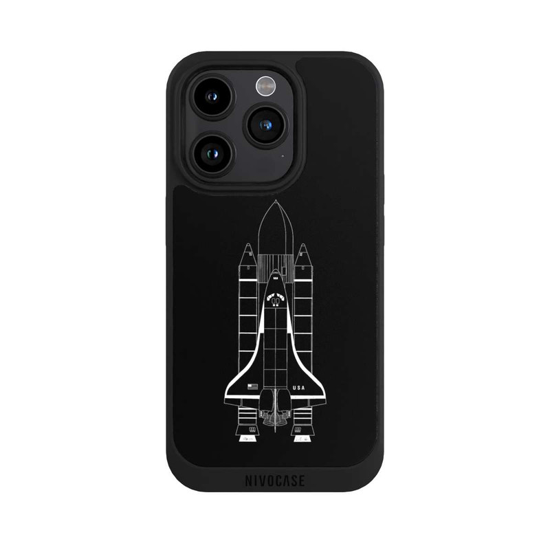 iPhone 15 Pro NIVOpure NASA Space Travel Black