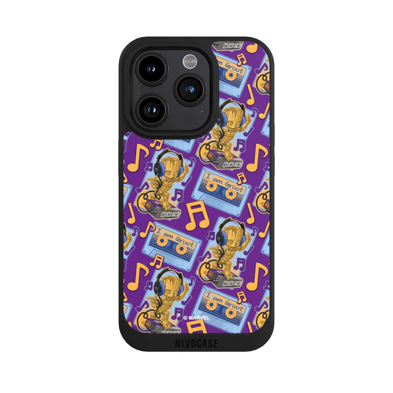 iPhone 15 Pro NIVOpure Groot Comic Headphones Guardians of the Galaxy