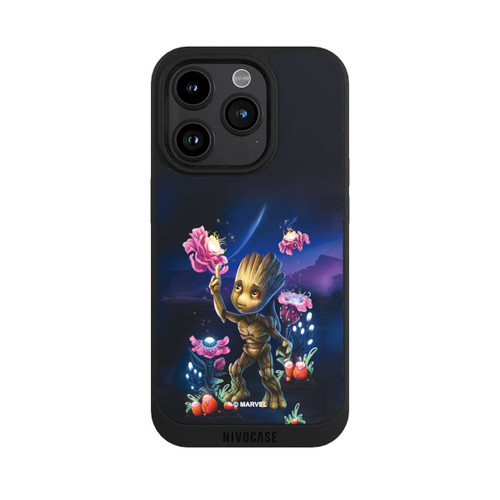 Apple iPhone 15 Pro NIVOpure Baby Groot Blumen