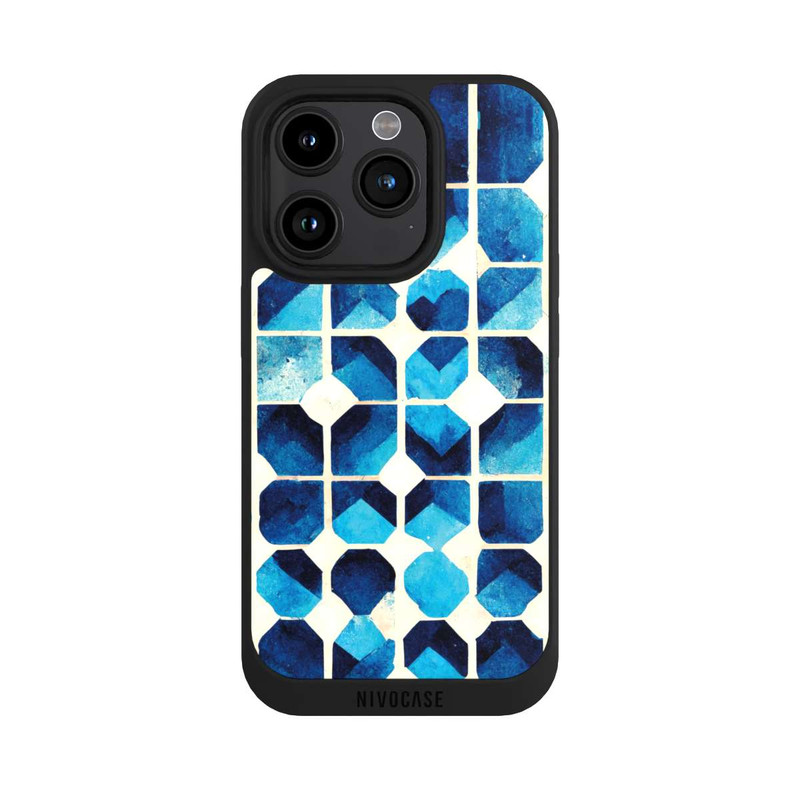 iPhone 15 Pro NIVOpure Blue Pattern