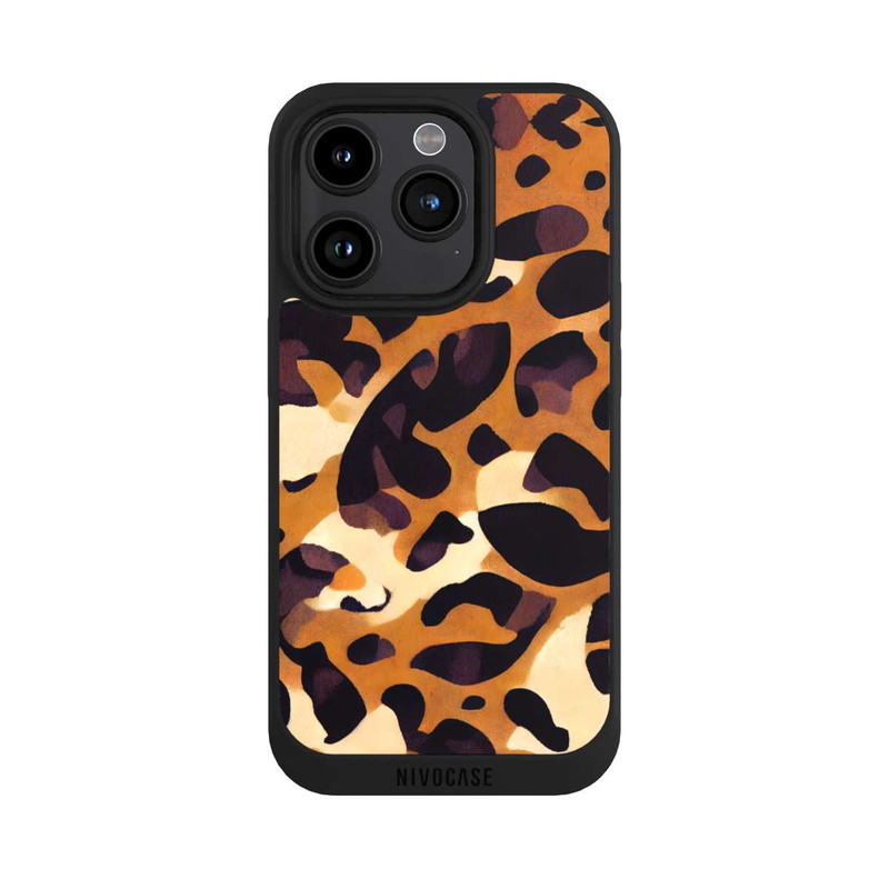 iPhone 15 Pro NIVOpure Leo Pattern light brown