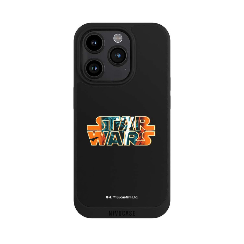 iPhone 15 Pro NIVOpure Star Wars Logo Orange Halloween