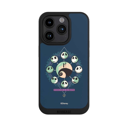 Apple iPhone 15 Pro NIVOpure Nightmare Before Christmas Jack and Sally Circle