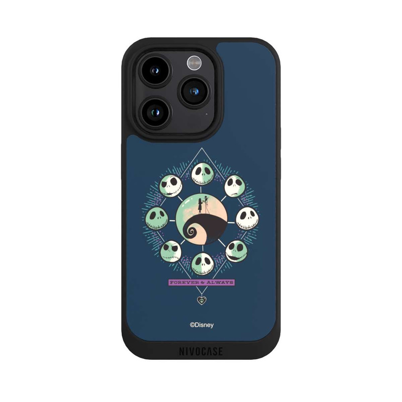 iPhone 15 Pro NIVOpure Nightmare Before Christmas Jack and Sally Circle