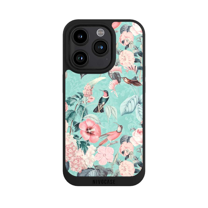 iPhone 15 Pro NIVOpure Kolibri Paradies Pattern