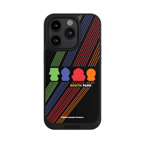 Apple iPhone 15 Pro NIVOpure South Park Boys Colored Stripes