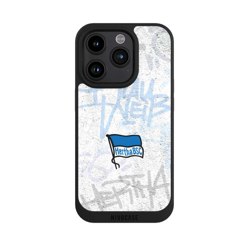 Apple iPhone 15 Pro NIVOpure Street Graffiti Grau