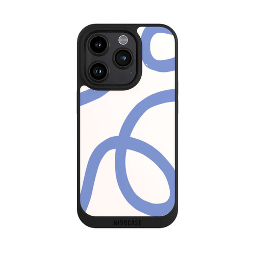 Apple iPhone 15 Pro NIVOpure Blue Pattern