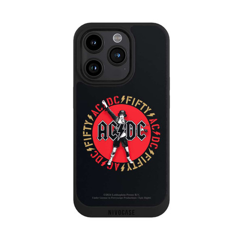 Apple iPhone 15 Pro NIVOpure ANGUS EMBLEM RED ACDC