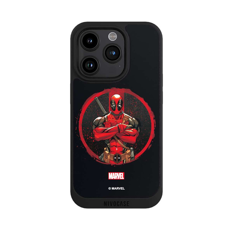 iPhone 15 Pro NIVOpure Deadpool Badge