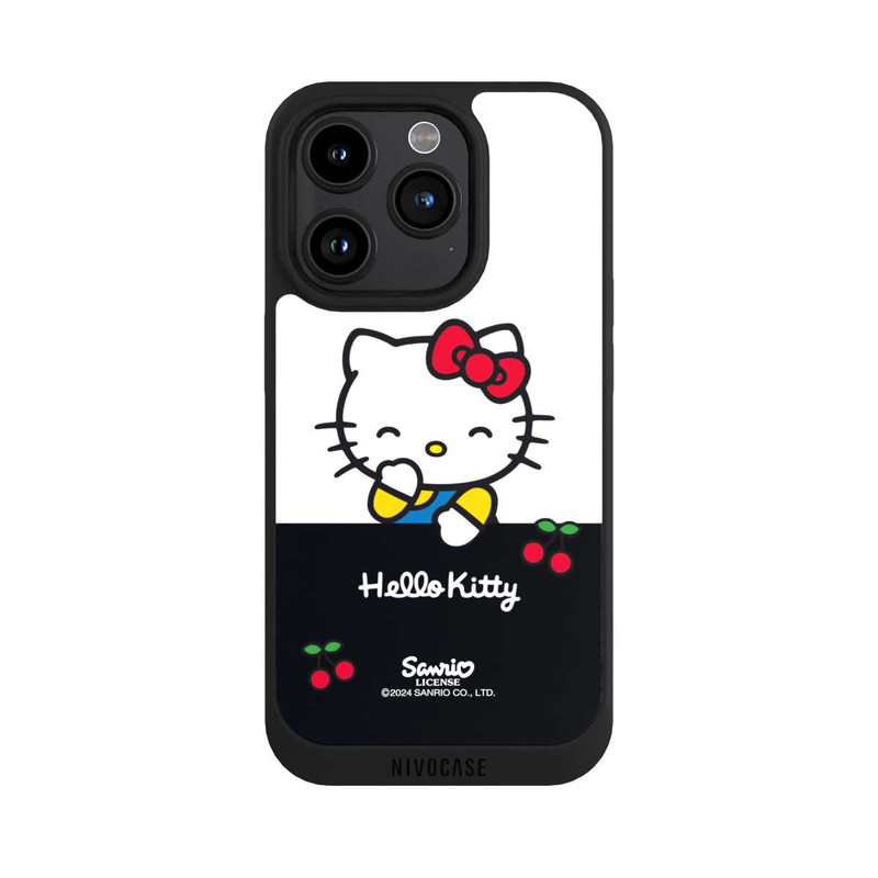iPhone 15 Pro NIVOpure Hello Kitty kichernd