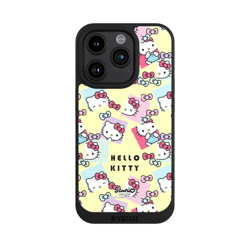 Apple iPhone 15 Pro NIVOpure Hello Kitty Pastellmuster