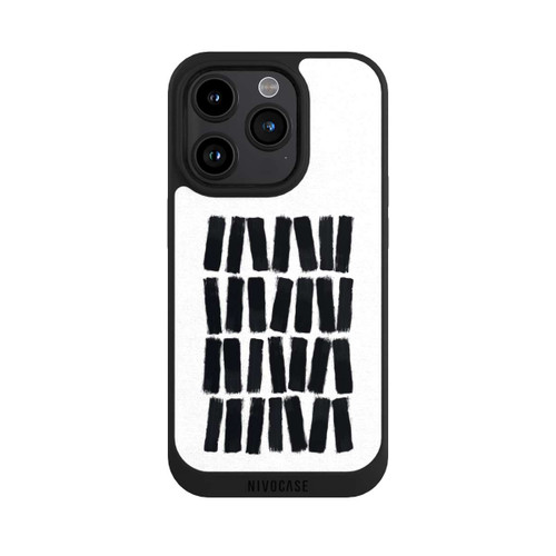 Apple iPhone 15 Pro NIVOpure Coups de pinceau noirs