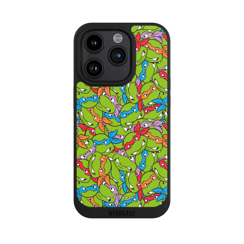 iPhone 15 Pro NIVOpure TMNT Head Pattern