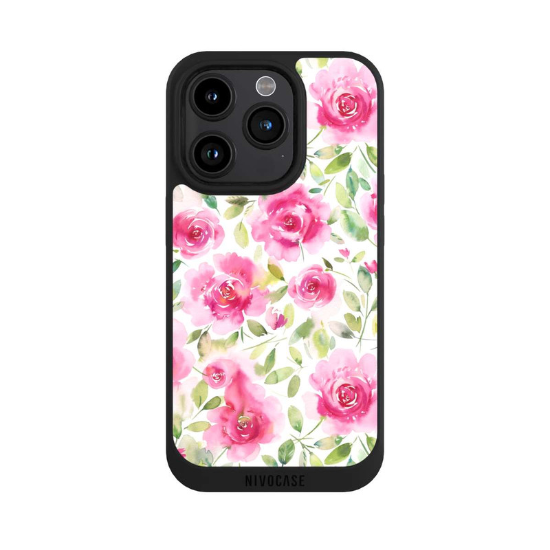 iPhone 15 Pro NIVOpure Watercolor Fresh Roses