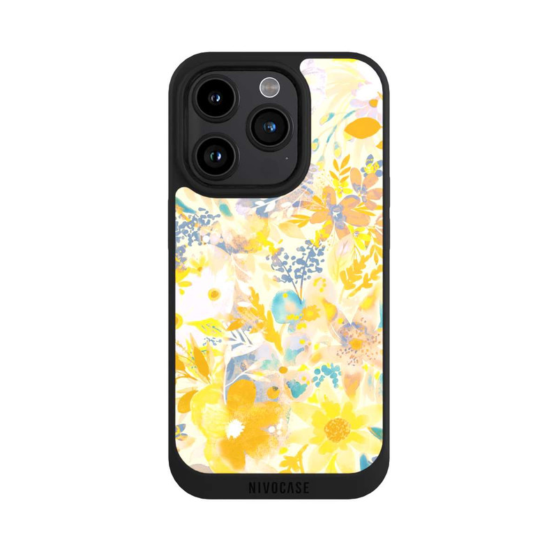 iPhone 15 Pro NIVOpure Pré chaud de fleurs sauvages