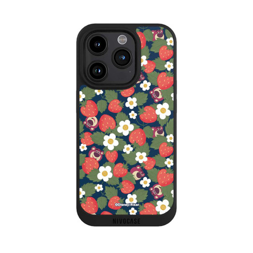 Apple iPhone 15 Pro NIVOpure Lotso Toy Story Strawberry Flower Pattern