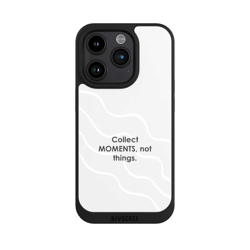 iPhone 15 Pro NIVOpure Collect Moments Not Things Grey