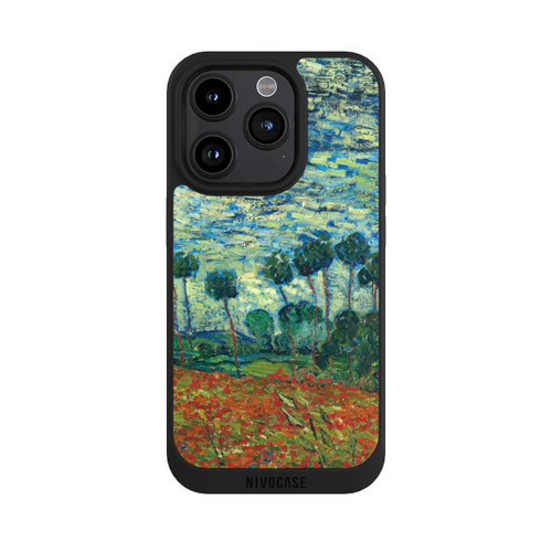 Apple iPhone 15 Pro NIVOpure Champ de Coquelicots de Vincent van Gogh