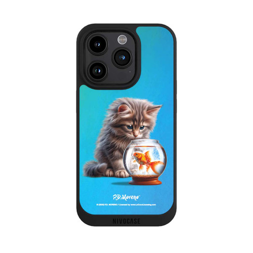Apple iPhone 15 Pro NIVOpure Cat And Gold Fish
