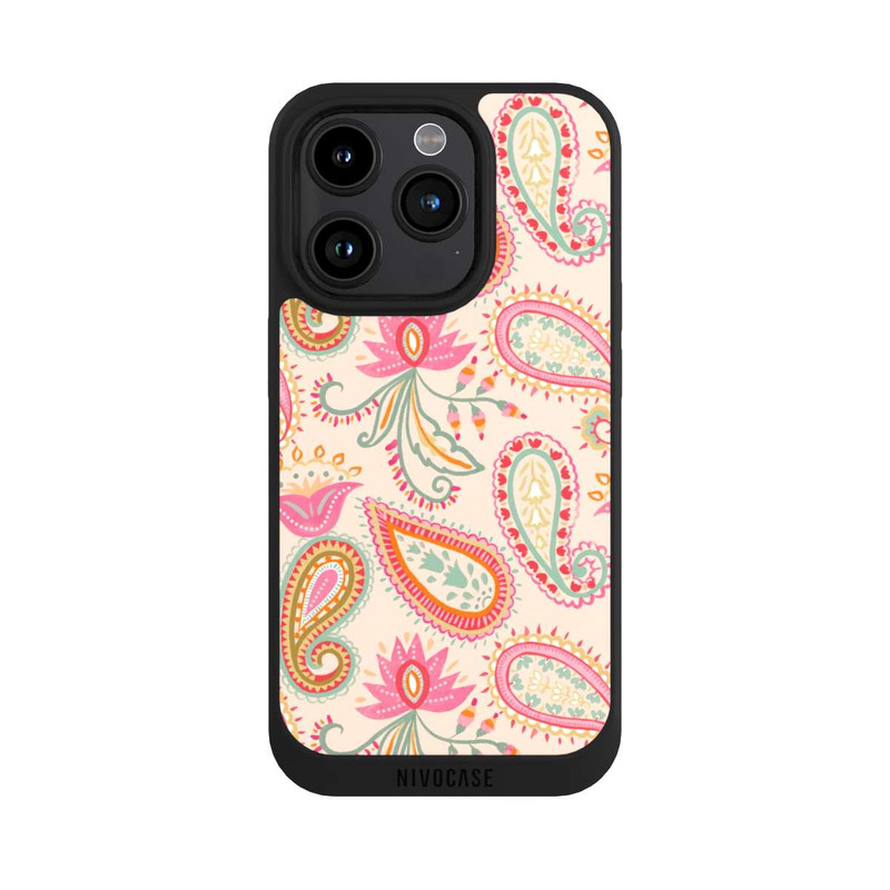 iPhone 15 Pro NIVOpure Colorful Paisley Charm