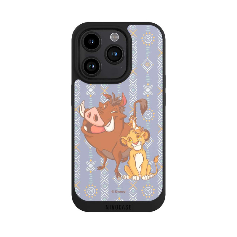 iPhone 15 Pro NIVOpure Simba Timon and Pumbaa