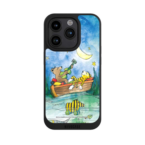 Apple iPhone 15 Pro NIVOpure Bär und Tiger im Mondschein