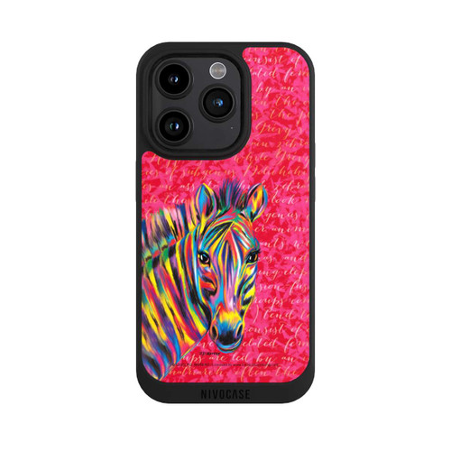 Apple iPhone 15 Pro NIVOpure Zèbre coloré