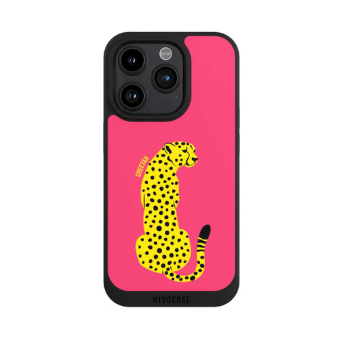 Apple iPhone 15 Pro NIVOpure Colourful Yellow Cat