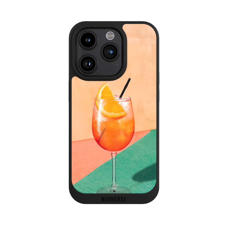 iPhone 15 Pro NIVOpure Cocktail Orange Green