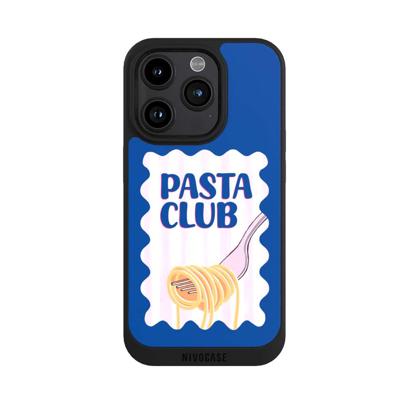 iPhone 15 Pro NIVOpure Pasta Club in Blue and Pink
