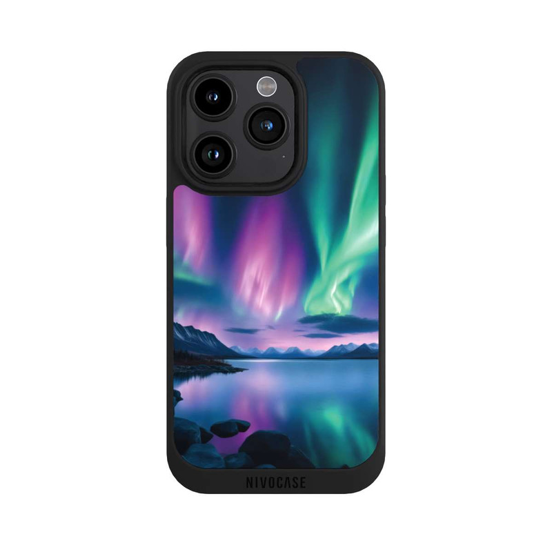 iPhone 15 Pro NIVOpure Aurora Borealis Nordlichter