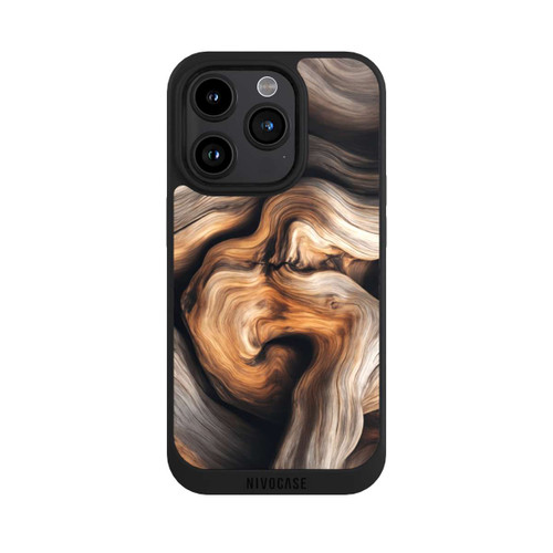 Apple iPhone 15 Pro NIVOpure Rustic Wood