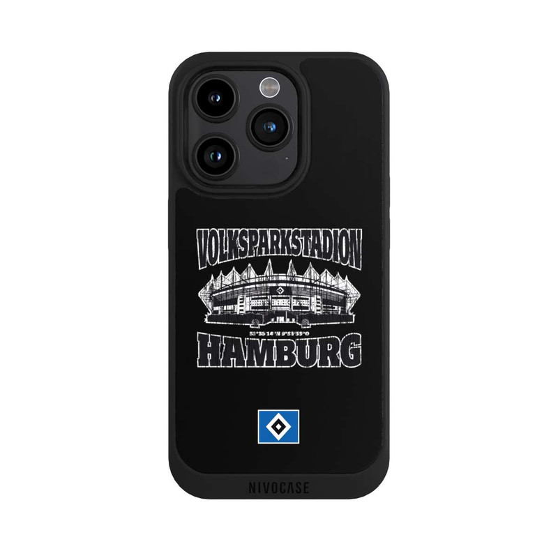 iPhone 15 Pro NIVOpure HSV Volksparkstadion Schwarz