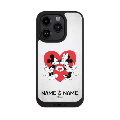 Apple iPhone 15 Pro NIVOpure Minnie und Micky Personalisierbar
