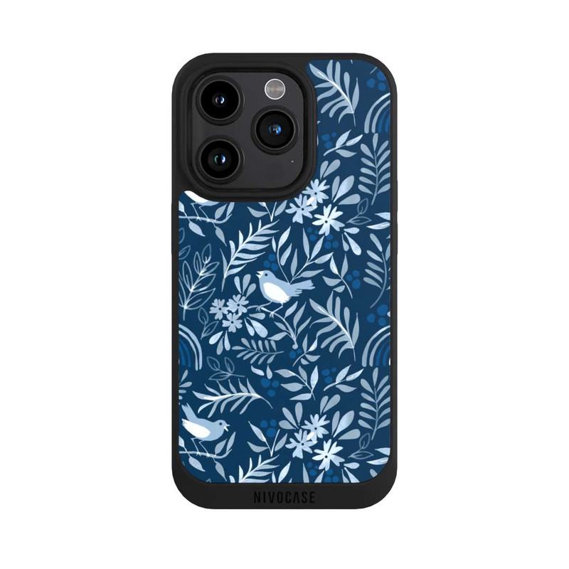 iPhone 15 Pro NIVOpure Classic Blue Pattern