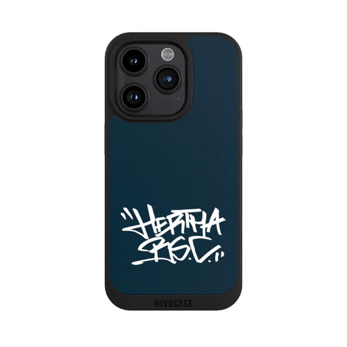 Apple iPhone 15 Pro NIVOpure Hertha BSC Graffiti Blau