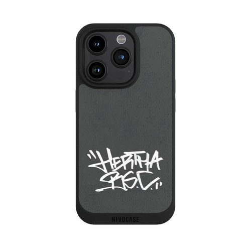 Apple iPhone 15 Pro NIVOpure Hertha BSC Graffiti Grau