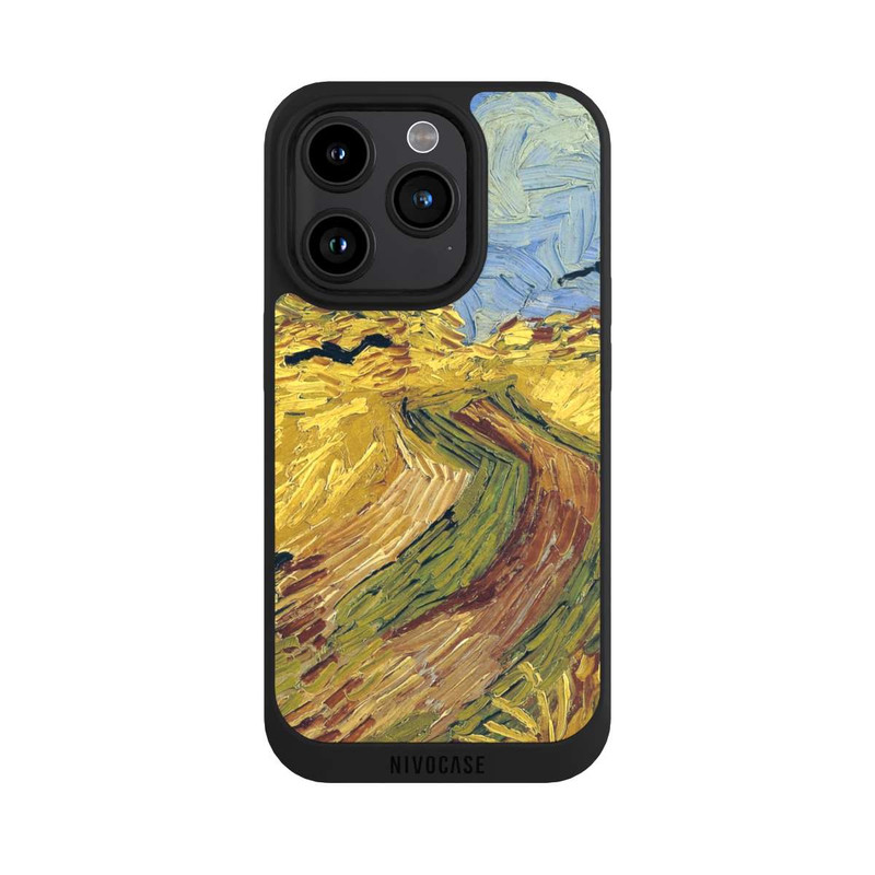 iPhone 15 Pro NIVOpure Wheatfield with Crows by Vincent van Gogh