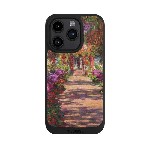 Apple iPhone 15 Pro NIVOpure Eine Allee in Monets Garten in Giverny by Claude Monet