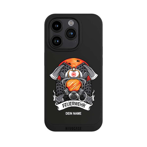 Apple iPhone 15 Pro NIVOpure Feuerwehr Atemschutz Personalisierbar