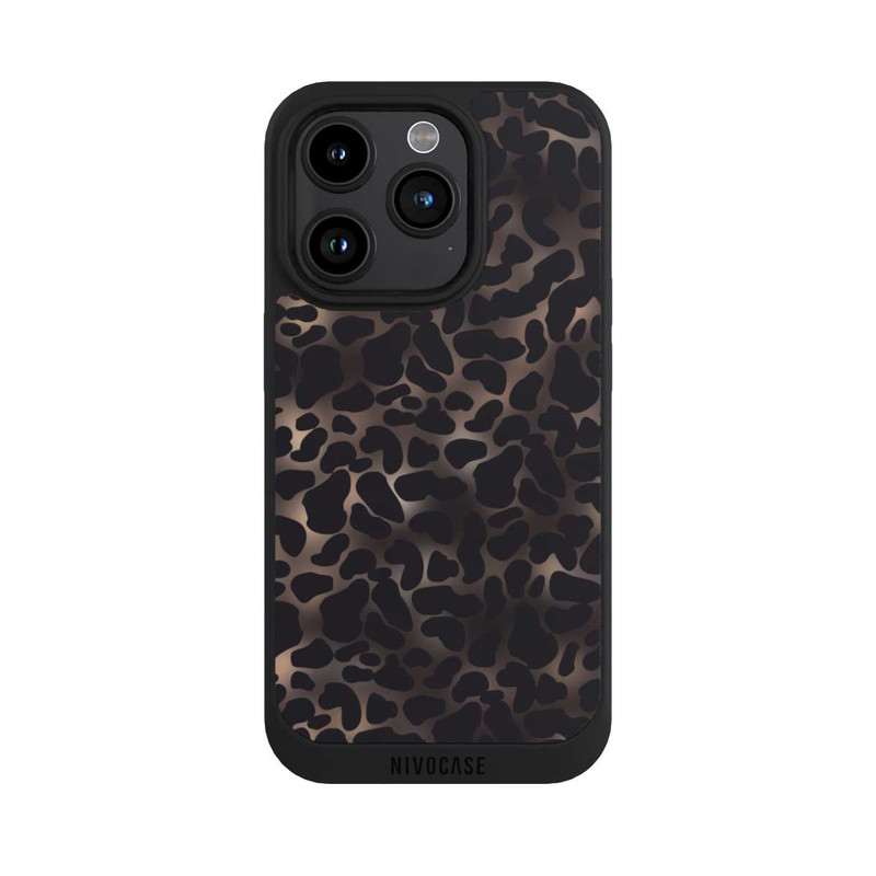 iPhone 15 Pro NIVOpure Leo-Muster dunkel
