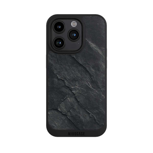 Apple iPhone 15 Pro NIVOpure Dark Grey Slate Look