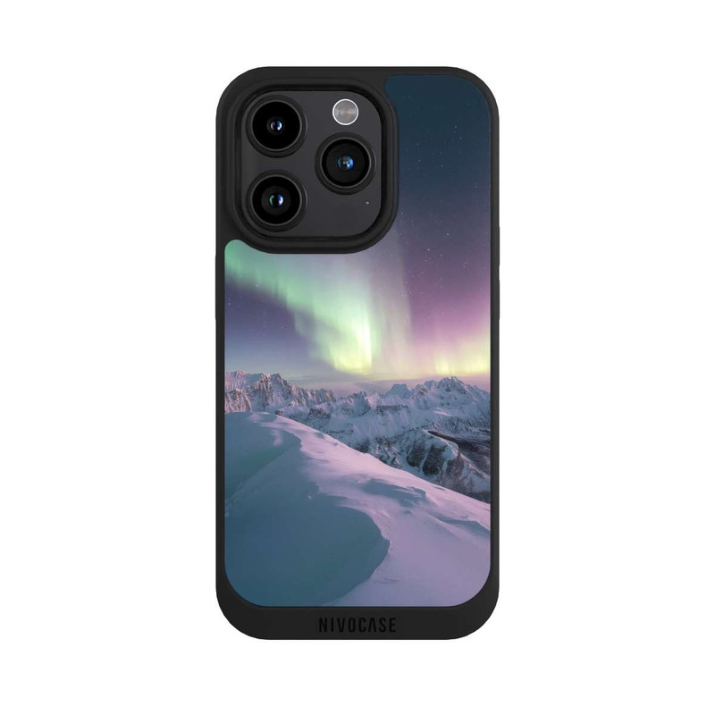 iPhone 15 Pro NIVOpure Aurore Boréale Magique avec IA