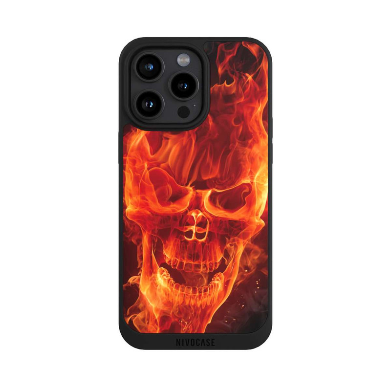 iPhone 15 Pro Max NIVOpure Burning Skull