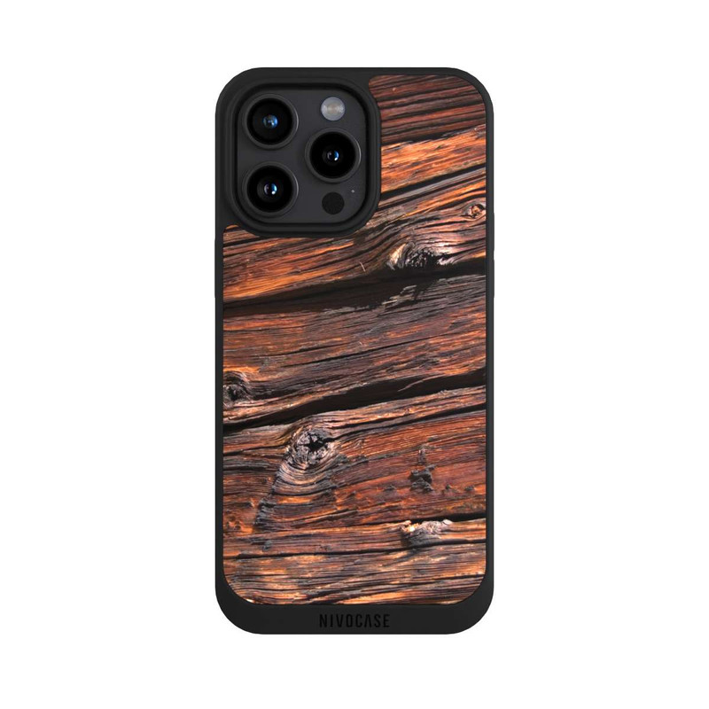iPhone 15 Pro Max NIVOpure Weathered Wooden Plank