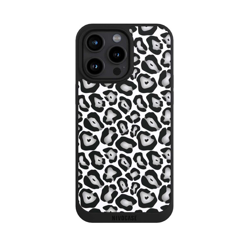 iPhone 15 Pro Max NIVOpure Léopard Gris