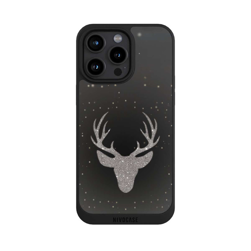iPhone 15 Pro Max NIVOpure Deer Glitter Look
