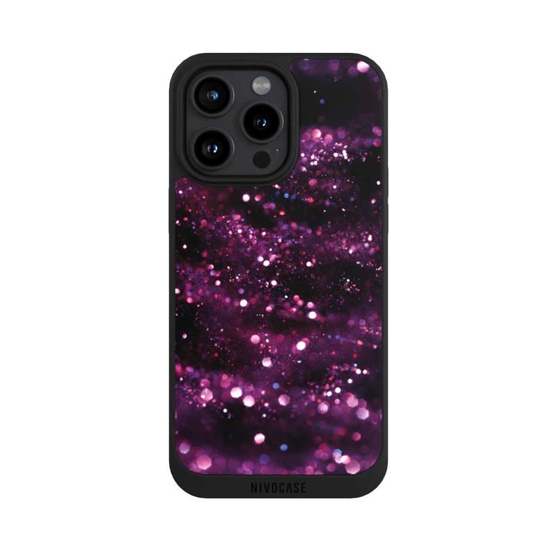iPhone 15 Pro Max NIVOpure Lilac Sparkles Look